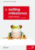 Christian Sterrer, Gernot Winkler. > setting milestones. Projektmanagement Methoden Prozesse Hilfsmittel
