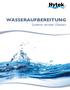 WASSERAUFBEREITUNG Systeme reinsten Wassers