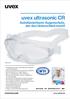uvex ultrasonic CR Autoklavierbarer Augenschutz, der den Unterschied macht uvex-safety.de 9302.500