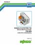 Handbuch. WAGO-I/O-SYSTEM 750 BACnet-MS/TP-Controller 750-829 32-Bit-CPU mit Multitasking. Version 1.0.0