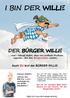 I BIN DER WILLE DER BÜRGER WILLE. Auch DU bist der BÜRGER WILLE!