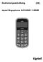 Bedienungsanleitung (DE) tiptel Ergophone 6010/6011 GSM. tiptel el