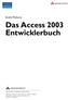 Das Access 2003 Entwicklerbuch