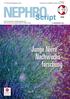 Junge Niere Nachwuchsforschung. Script. Interdisziplinäre Fortbildungsreihe der Österreichischen Gesellschaft für Nephrologie. 15. Jahrgang/Nr.