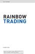 TRADING RAINBOW. Lars Gottwik. FinanzBuch Verlag