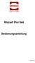 Mozart Pro Net Bedienungsanleitung