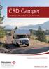 CRD Camper. www.crd.de. Camper und Wohnmobile für USA und Kanada. Campervans Truckcamper Motorhomes. Ihr Nordamerikaexperte seit 1975