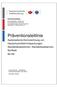 Präventionsleitlinie