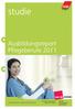 studie Ausbildungsreport Pflegeberufe 2011 www.gesundheit-soziales.verdi.de /jugend Gesundheit, Soziale Dienste, Wohlfahrt und Kirchen