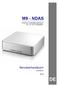 M9 - NDAS. Benutzerhandbuch. Externes Festplattengehäuse für 3.5 IDE Festplatten. (Deutsch) v1.4