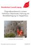 Originalbrandversuch in einem Wohnhaus: Brand einer Wohnung mit Brandübertragung ins Treppenhaus