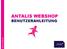 ANTALIS WEBSHOP BENUTZERANLEITUNG. www.antalis.de
