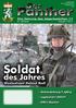 Soldat. des Jahres Vizeleutnant Helmut Radl. - Verbandsübung 7.JgBrig. - Lagebericht UNDOF. - KPE in Bosnien. 1 Der Panther