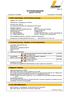 Sicherheitsdatenblatt gemäß 91/155/EWG
