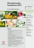 Phytopharmaka- Symposium 2014