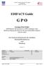 EDIFACT Guide zur GPO AES EDI-Regeln und Szenarien German Port Order. EDIFACT Guide G P O