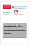 Schuldnerhilfe Bielefeld e. V. Kath. Verein für soziale Dienste e. V. Jahresbericht 2014. der Schuldnerberatungsstellen.