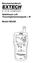 Benutzerhandbuch. Nadelloses Luft- /Feuchtigkeitsmessgerät + IR. Modell MO290