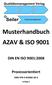 Musterhandbuch AZAV & ISO 9001