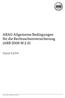 ARAG Allgemeine Bedingungen für die Rechtsschutzversicherung (ARB 2008 M 2.0) Stand 5.2014