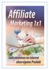 Inhaltsverzeichnis. www.affiliate-marketing-profi.com