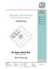 Quality Guideline. European Six Sigma Club - Deutschland e.v. Ausbildung. Six Sigma Black Belt Mindestanforderungen.