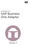 SAP Business One Adapter