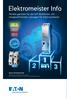 Elektromeister Info. Perfekt gerüstet für die ErP-Richtlinien: mit energieeffizienten Lösungen für Elektromotoren 1.1.2015. Eaton Antriebstechnik