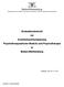Evaluationsbericht zur Krankenhausfachplanung Psychotherapeutische Medizin und Psychotherapie in Baden-Württemberg