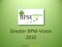 Greater BPM-Vision 2010. copyright 2010 by http://www.bpm-vision.de