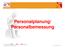Personalplanung/ Personalbemessung