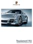 Tequipment 911. Zubehör für die 911 Modelle (Typ 997)