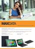 MAXDATA Tablet (2in 1) 3l2015. Weitere Windows 10 Angebote im Flyer und auf www.maxdata.ch. Die aktuellen Preise finden Sie auf www. maxdata.