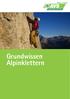 Grundwissen Alpinklettern. Grundwissen Alpinklettern 1