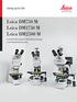 Leica DM750 M Leica DM1750 M Leica DM2500 M. Aufrechte Mikroskope für Routineanwendungen in der Materialuntersuchung