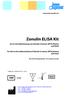 Zonulin ELISA Kit. Zur in vitro Bestimmung von Zonulin in Serum, EDTA-Plasma und Stuhl