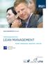 Qualifizierungsprogramm 2012 LEAN MANAGEMENT KENNEN I BEHERRSCHEN I BEGEISTERN I UMSETZEN. Kooperationspartner