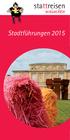 So geht s. Stadtführungen für alle. Stadtführungen für Gruppen. München zum Verschenken. Dabei sein und sparen