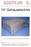 19 Gehäusetechnik. p b. pbe ELECTRONIC GMBH Bauelemente für die Electronic