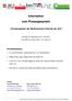 Information zum Pressegespräch
