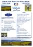 DUBLIN TOUR RYDER CUP PARTY WOCHE. 24-29 Sept 2014. Die Große Golf Party mit. David Bunce