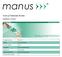 manus Release Notes Version 6.9.0 Dokumentation Projektnummer 90-6.9.0 manus Version 6.9.0 Erstellt am 09.01.2014 Dokumentenversion 1.