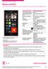 Nokia Lumia 925 NACHT.SICHT.GERÄT. Das neue Nokia Lumia 925 liebt die Nacht