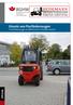 BGHW. Einsatz von Flurförderzeugen Flurförderzeuge im öffentlichen Straßenverkehr SPEZIAL. Berufsgenossenschaft Handel und Warendistribution