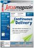 magazin Delivery Continuous JAVA Mag DVD-INHALT Die letzte Meile zum Release 20 Was zählt, ist gutes Design! Model-driven Beans JDeveloper und ADF