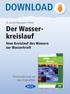 DOWNLOAD. Der Wasserkreislauf. Vom Kreislauf des Wassers zur Wasserkraft. Dr. Astrid Wasmann-Frahm. Downloadauszug aus dem Originaltitel:
