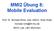 MMI2 Übung 8: Mobile Evaluation. Prof. Dr. Michael Rohs, Dipl.-Inform. Sven Kratz michael.rohs@ifi.lmu.de MHCI Lab, LMU München