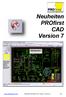 Neuheiten PROfirst. Version 7. www.profirst-group.com Neuheiten PROfirst CAD Version 7 ab 6.0.37 1/6