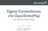 Eigene Kartendienste mit OpenStreetMap