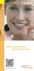 Prophylaxe. Zähne lebenslang gesund erhalten. Info-Film: QR-Code scannen
